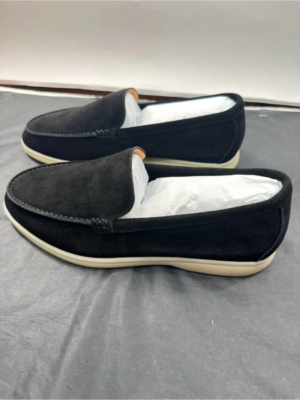 NIB Miramonti Black Loafers